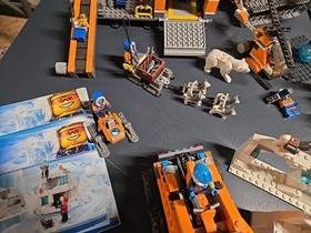 LEGO CITY Huge Lot Arctic Base Camp, Multiple Sets Complete