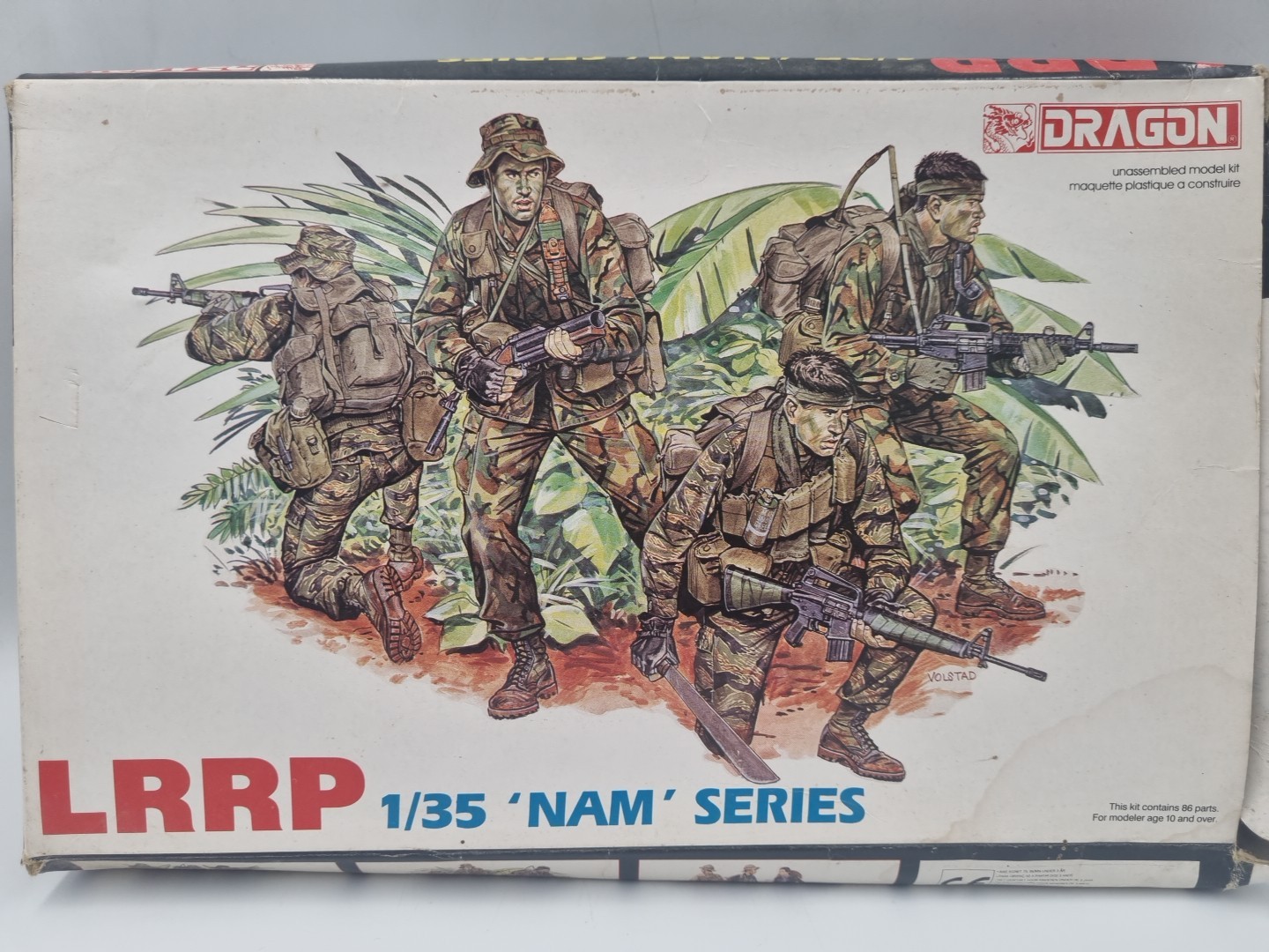 Plastic Soldiers Military Miniatures DRAGON Kit No.3303 1:35 LRRP 'Nam' Series