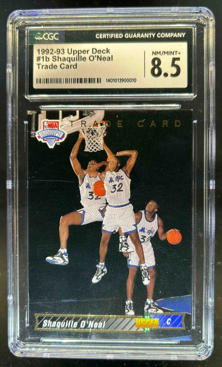 Upper Deck Shaquille O'Neal Basketball Rookie Sports Trading Cards