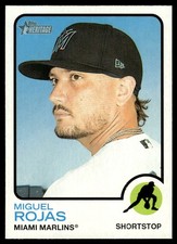 2022 Topps Heritage Miguel Rojas Miami Marlins #224