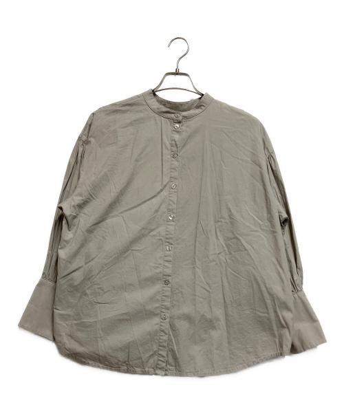 Ameri                    Layered Shirts Beige× Gr… - image 5