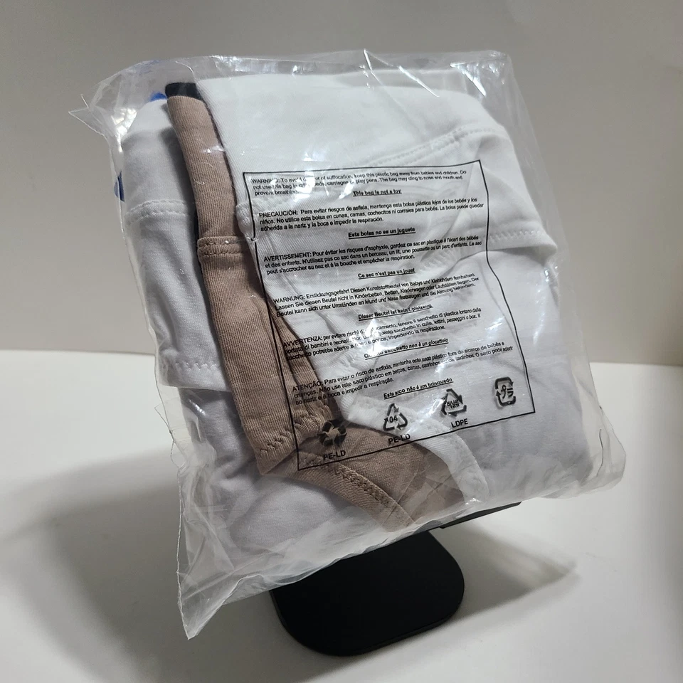 Warners Womens Mid Waist Hipsters Size XL/8 3 Pack in 3 colors. - Image 4 of 4