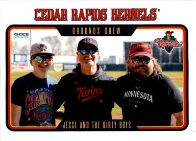 2025 Choice Cedar Rapids Kernels Jesse & the Dirty Boys #39
