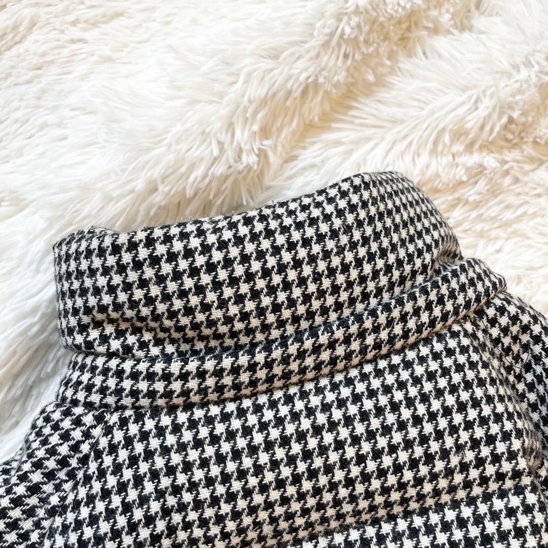 Fred Perry Down Jacket Men S Black Houndstooth Em… - image 8