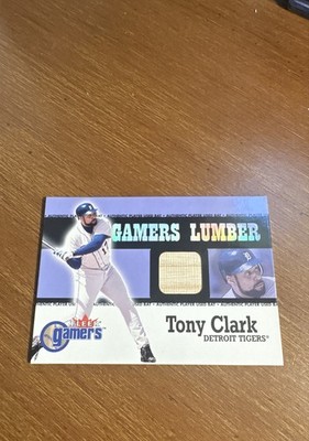 2000 Fleer Gamers - Gamers Lumber Tony Clark (MEM)