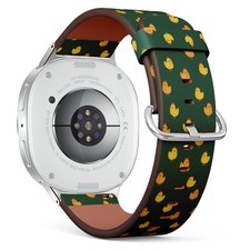 Chicks Dark Green Vegan Leather Watch Band 40/44/46mm 