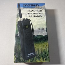 MAXON HCB-10C 40 CHANNEL HANDHELD 2-WAY CB RADIO NIB SEALED