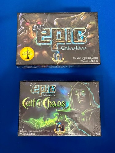 Gamelyn Games Tiny Epic Cthulhu - Cult Of Chaos (Espansione) - Gioco Da Tavolo 1-4 Giocatori, 14+, 45 Min, Tedesco - 4