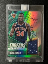 2013 Panini Spectra Threads Charles Oakley Auto Patch Replay 18/147 202/149 SP#Z