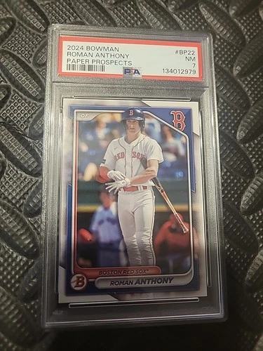 2024 Bowman Prospects Roman Anthony #BP22.     PSA 7