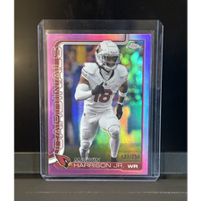 2025 Topps Chrome Marvin Harrison Jr. True Pink Refractor /250 Cardinals
