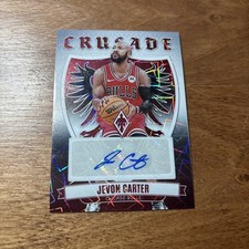 Jevon Carter 2023-24 Phoenix Lazer Crusade Auto  /99 #CS-JCA Bulls
