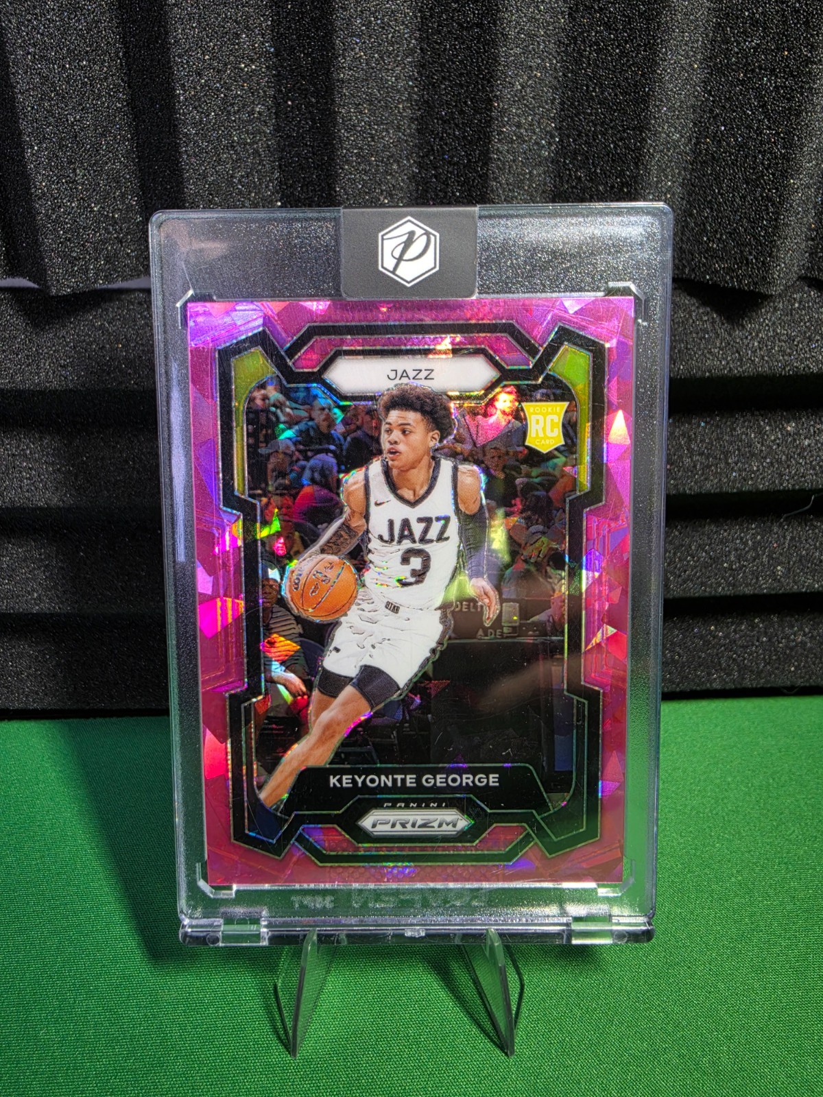 2023-24 Panini Prizm - Keyonte George #127 Pink Ice Prizm (RC)