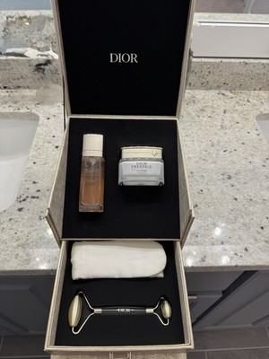 *Rare Find* Dior Prestige Micro-nutritive Skincare Gift Set In Gold Gift Box