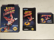 Aero the Acrobat - Sega Genesis - COMPLETE CIB TESTED