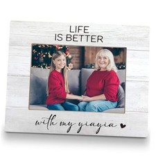Yiayia Picture Frame 8x10, Grandma Picture Frames, Grandma Gifts with yiayia