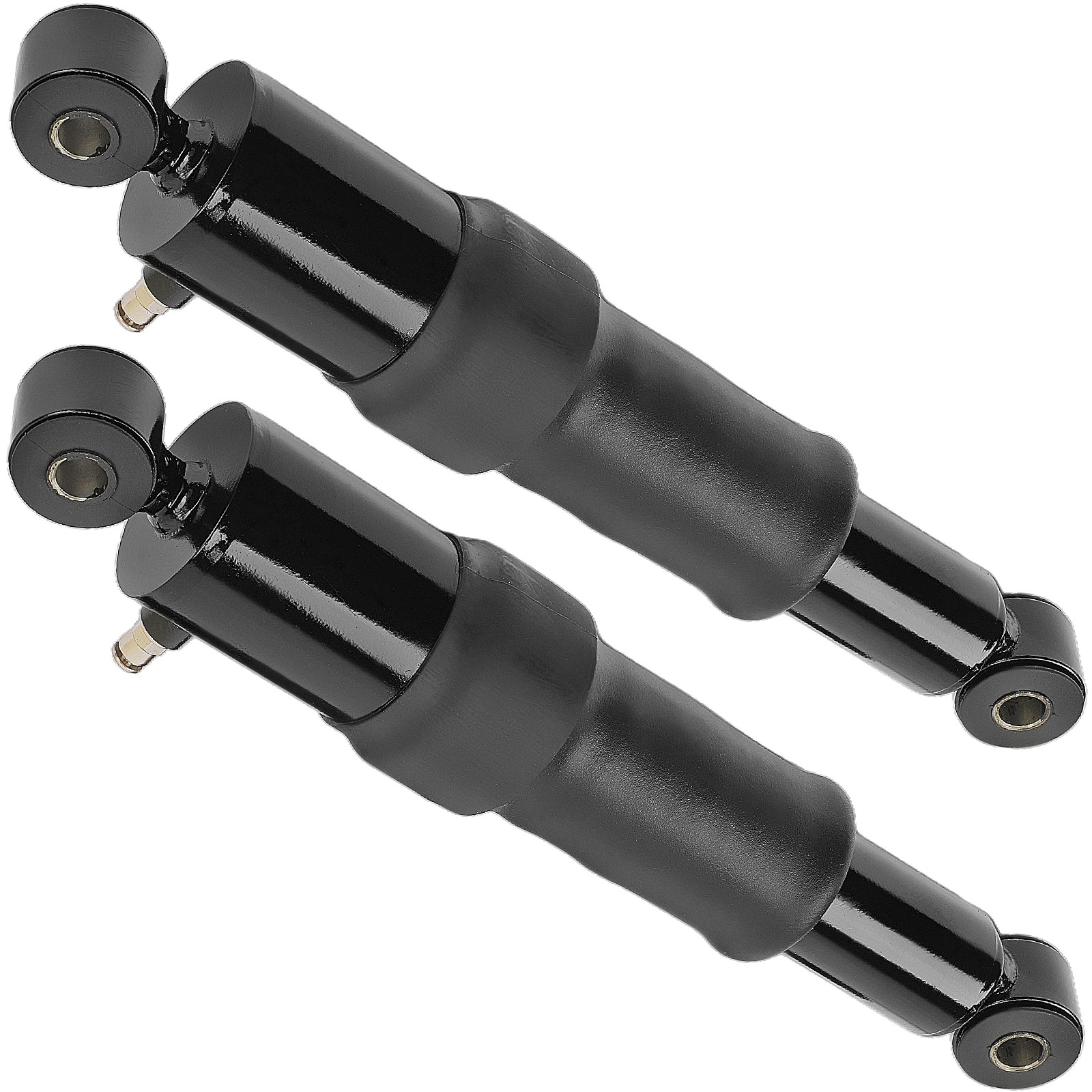 For Rear Steel Air Ride Shocks Suspension Pair Harley Touring Bagger 80 ...