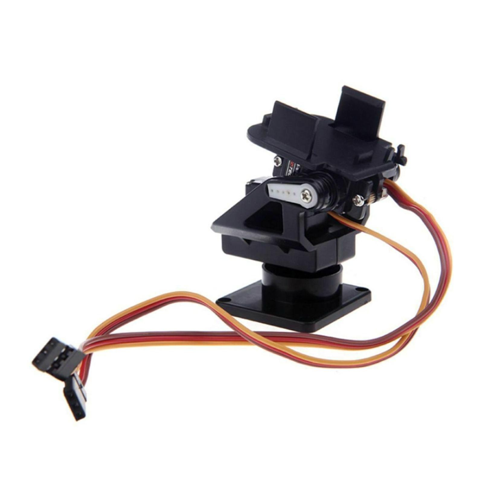 2Pcs Servo With Arm Pan-Tilt 2-Axis Servo Gimbal for FPV Quadcopter Car Plane S