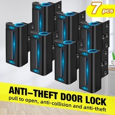 7pcs Home Security Door Lock Childproof Door Reinforcement Lock Upgrade Design