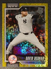 2026 Topps Series 1 David Bednar Yellow Holo Foil /399 #228 Yankees