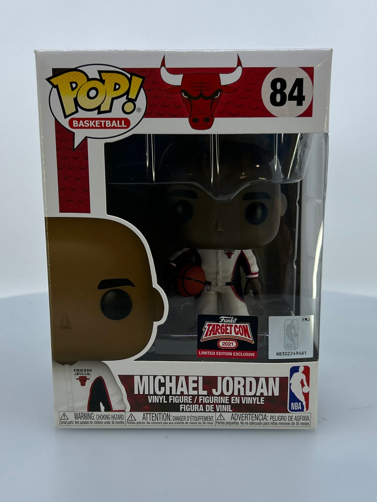 Funko Pop! Figura Vinilo Deportes Nba Michael Jordan #84 Caja Dañada Ver Fotos