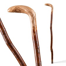 Brazos Rustic Wood Walking Cane, Hardwood, Root Style 37 Inch, Hardwood