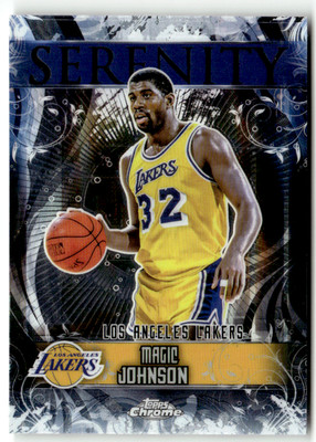 Topps NBA Chrome 2025 No. SY-9 Magic Johnson Serenity