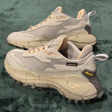 Men Reebok Zig Kinetica 2.5 Edge Moon Stone Beige Sahara 100074669 US M 6.5 W 8