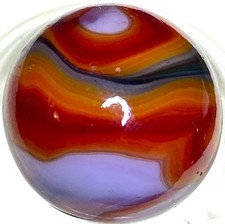 DAS/JABO BEAUTIFUL CANDY APPLE JELLY GLAZE SWIRLED SHOOTER .68" BOX01/095