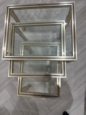 Pierre Vandel Paris Set of 3 Tables Vintage