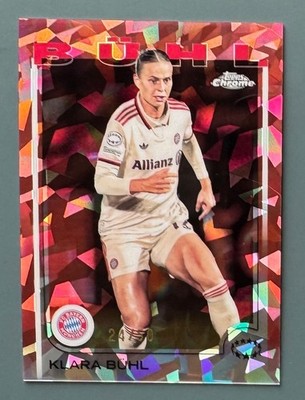 2024-25 Topps Sapphire Women's UEFA #60 Klara Buhl /50 Rose Gold