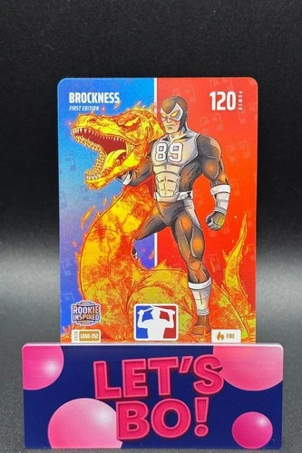 Bo Jackson Battle Arena BROCKNESS `Brock Bowers` Logofoil Fire #LOGO-352