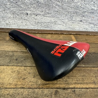 Vintage Selle Italia Flite Saddle Seat Red Black Titanium