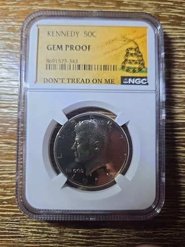 1973 Kennedy Half Dollar NGC GEM Proof | Certified Proof Silver Coin
