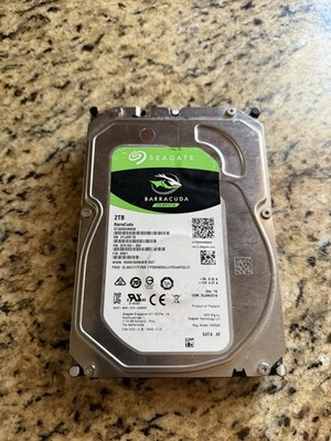 Seagate BarraCuda 2TB 3.5'' SATA Internal HDD 7200RPM 256MB Cache ST2000DM008