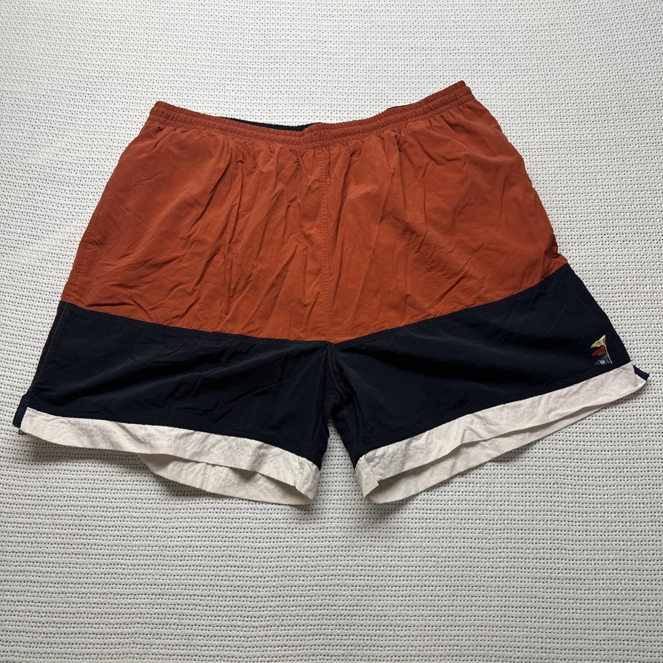 CUTTER & BUCK Mesh Lined Red Elastic & Draw String Waist Swim Trunks 2XL - Image 2 of 4