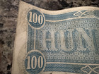 Two Rare 100 Dollar Confederate Bills With Cosective Serial Numbers — photo 7