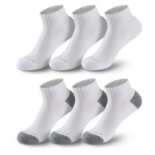 Mens/Womens 6 Pairs Daily Cushion Comfort Fit Performance Quarter Ankle Socks...