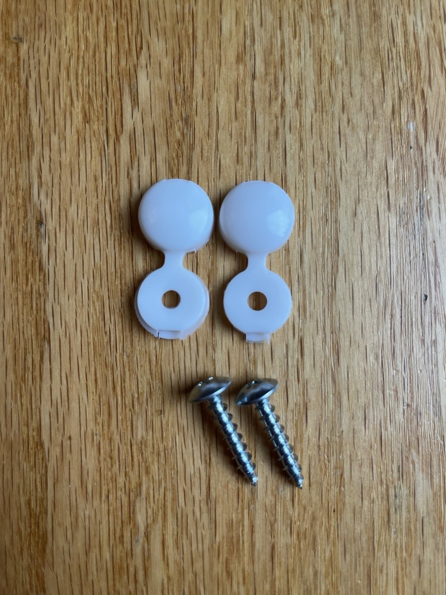 NEW* 2x Cozy Coupe Screw Cap Covers Replacement Parts & Screw Set