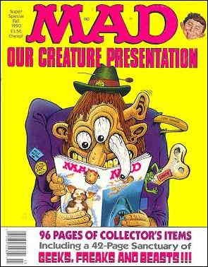 Mad Super Special #72 FN; E.C | Fall 1990 Creature Presentation - w/Bag+Board