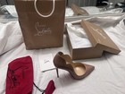 CHRISTIAN LOUBOUTIN —  HOT CHICK - 100 MM PUMPS - PATENT CALF LEATHER - BLUSH — photo 2