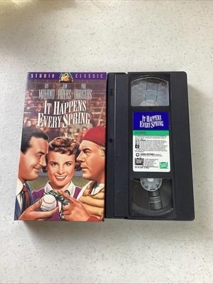 It Happens Every Spring (VHS, 1994) RARE
