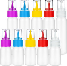 10pcs Squeeze Writer Bottles 30ml/60ml Plastic Icing Bottles Small Easy Squeeze