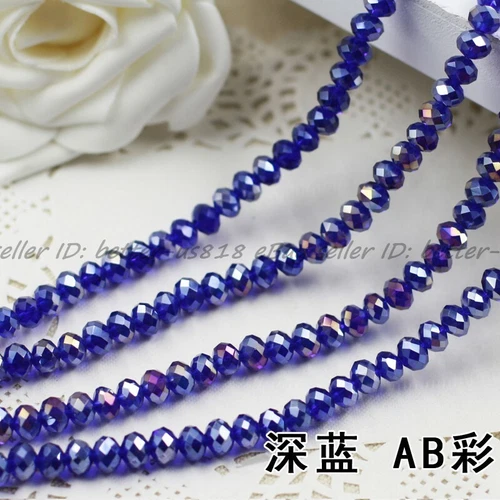 Wholesale Quality Czech Crystal Faceted Rondelle Spacer Beads 4MM 6MM 8MM 10MM - Picture 44 of 101
