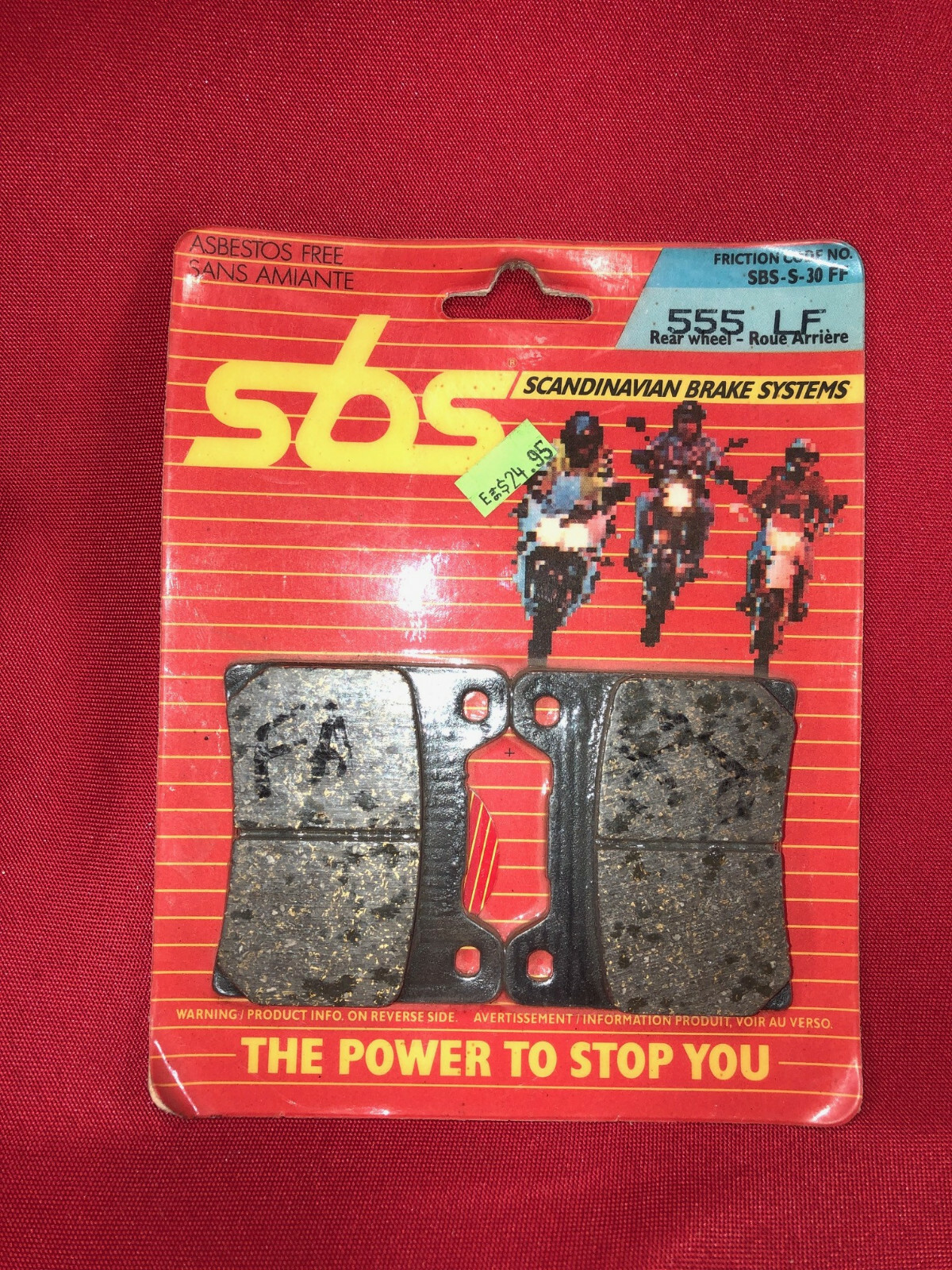 NOS SBS 555LF Rear Brake Pads | eBay
