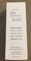 Philosophy No Reason To Hide Light Sunscreen Is Expired Philosophy No Reason To Hide Light Sunscreen Is Expired