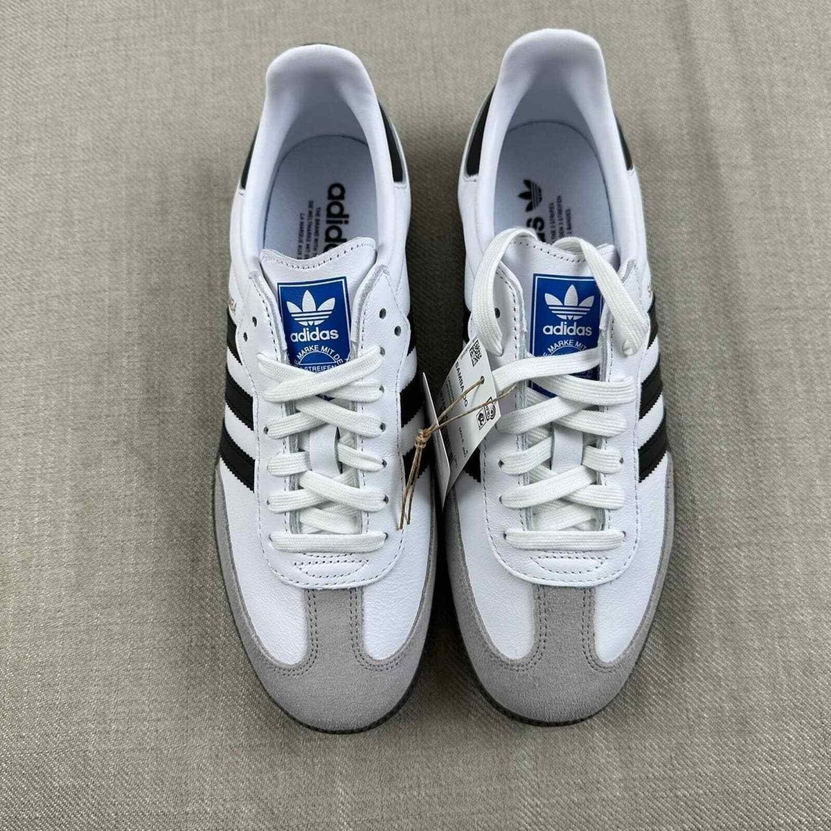 adidas Samba OG 240 ホワイト/グレー Adidas samba og white | eBay