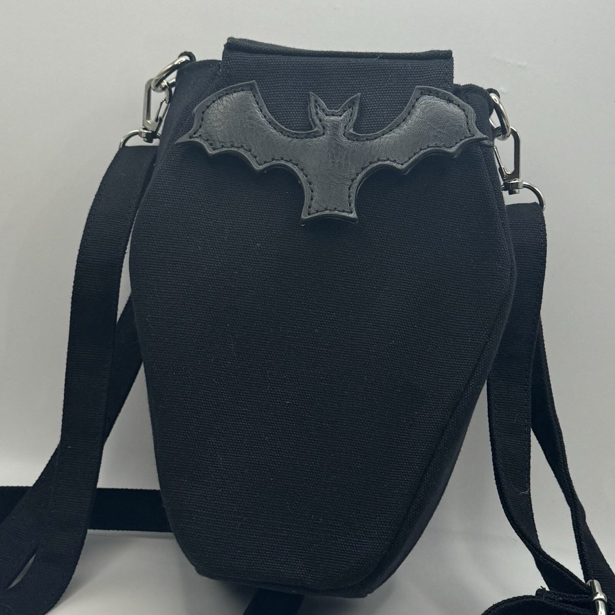 Sweet Midnight Mini Coffin Bat Black Horror Punk Goth Fanny 