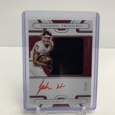 2022 Panini National Treasures Collegiate Jersey AUTO - Jalen Wydermyer 38/99