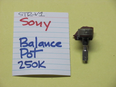  SONY 1-226-504-11 BALANCE POT 250K STR-V1 STEREO RECEIVER